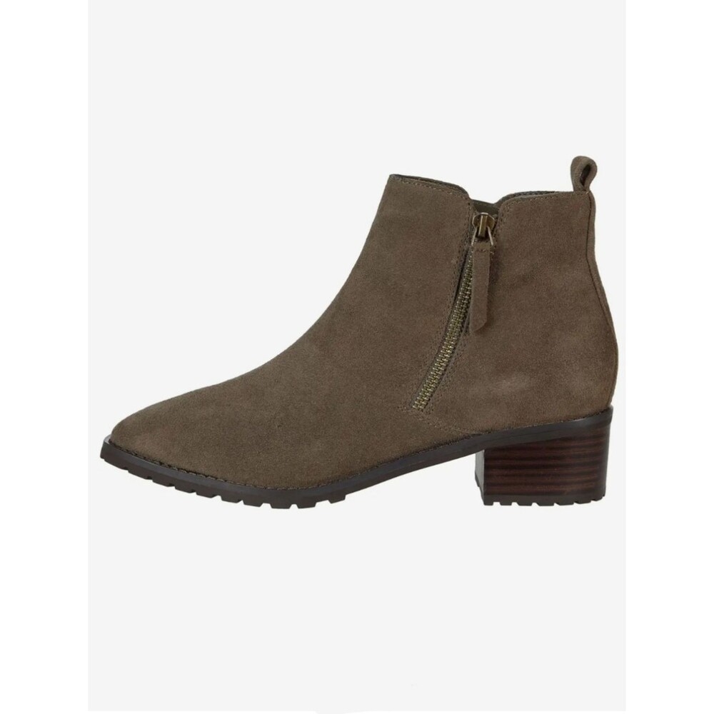 NEW Blondo Samara Waterproof Ankle Boot Women 10W Dark Taupe Bootie - Picture 10 of 10